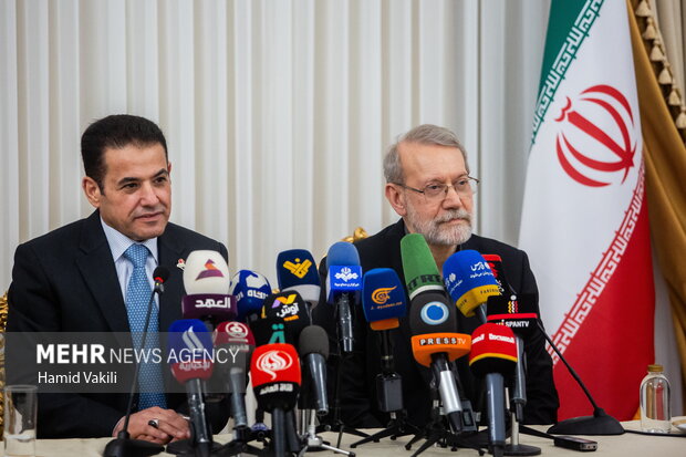 دیدار دبیر شورای امنیت ملی ایران با مشاور امنیت ملی جمهوری عراق