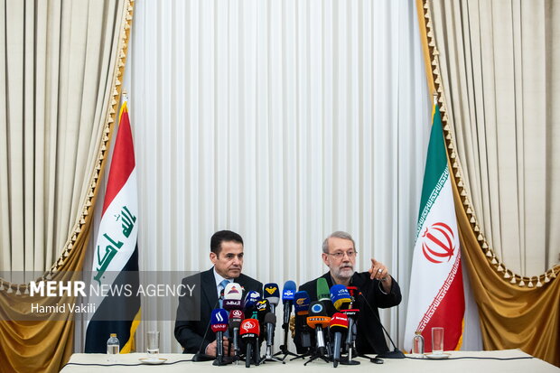 دیدار دبیر شورای امنیت ملی ایران با مشاور امنیت ملی جمهوری عراق