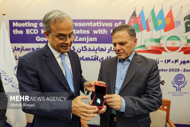 نشست سفرای کشورهای عضو اکو در زنجان