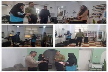 آرایشگاه‌های زنانه متخلف پلدختر به مراجع قضائی معرفی شدند