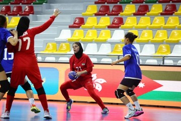 دومین برد دختران هندبال ایران در بازی‌های آسیایی بحرین