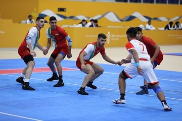 سومین پیروزی قاطع تیم ملی کبدی پسران ایران برابر میزبان