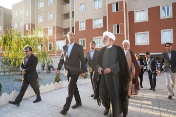 فاز سوم مجتمع مسکونی فدک کرمانشاه با ۴۰ واحد برای محرومان افتتاح شد