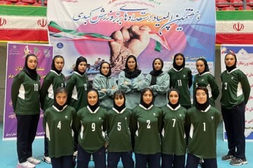 سردار: دختران کبدی‌کار خراسان رضوی بر سکوی قهرمانی کشور ایستادند