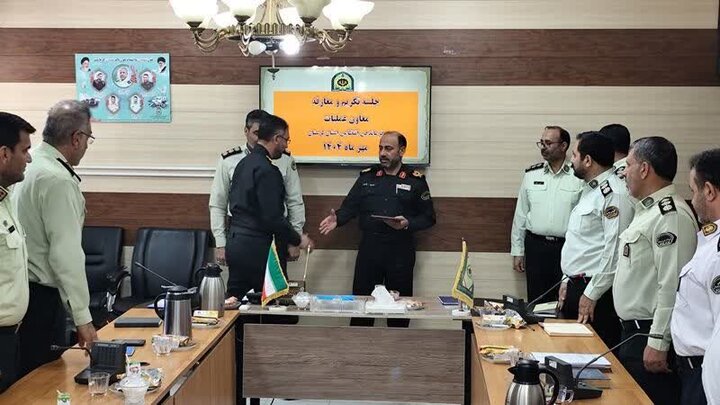 معاون جدید عملیات فرماندهی انتظامی لرستان معرفی شد معاون جدید عملیات فرماندهی انتظامی لرستان معرفی شد
