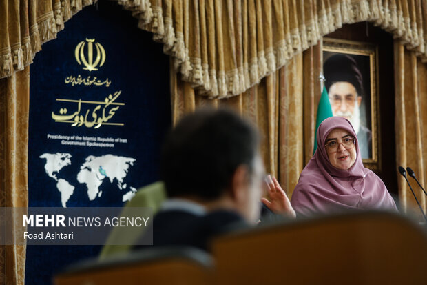نشست خبری سخنگوی دولت 10