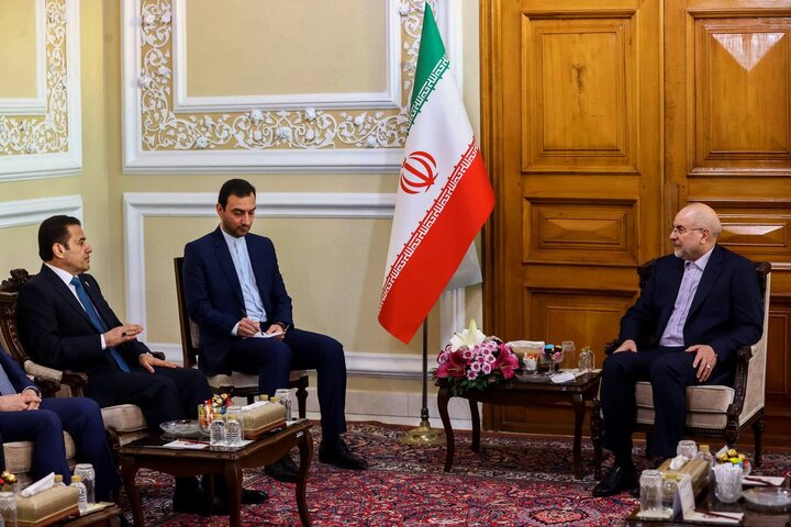 مشاور امنیت ملی عراق با «قالیباف» دیدار و گفتگو کرد