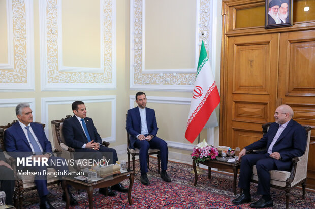 دیدار مشاور امنیت ملی عراق با محمدباقر قالیباف