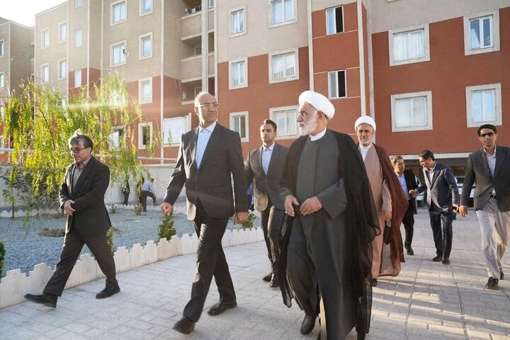 فاز سوم مجتمع مسکونی فدک کرمانشاه با ۴۰ واحد برای محرومان افتتاح شد فاز سوم مجتمع مسکونی فدک کرمانشاه با ۴۰ واحد برای محرومان افتتاح شد