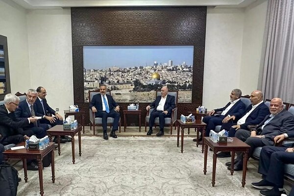 دیدار وزیر خارجه و رئیس سازمان اطلاعات ترکیه با مقامات ارشد حماس دیدار وزیر خارجه و رئیس سازمان اطلاعات ترکیه با مقامات ارشد حماس