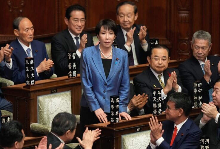 Japan parliament elects Takaichi as nation’s first female PM