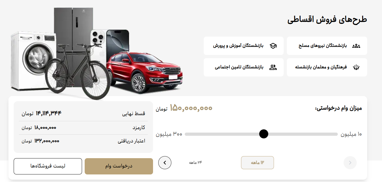 همه چیز درباره دریافت وام خرید کالا از کمان