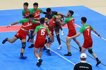 پسران کبدی‌ ایران نایب قهرمان آسیا شدند