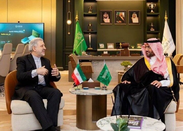 دیدار سفیر ایران در ریاض با قائم مقام وزیر ورزش عربستان