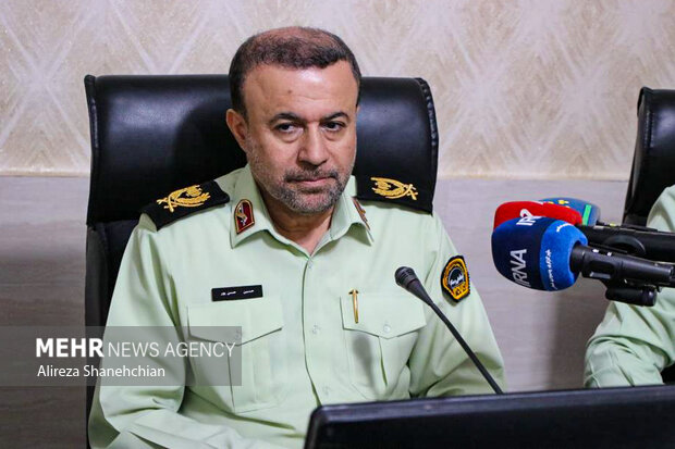 نمایشگاه دستاوردهای انتظامی گیلان در برخورد با اراذل و اوباش