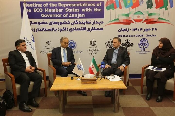 مجیدخان: زنجان ظرفیتهای زیادی در حوزههای تجاری و اقتصادی دارد مجیدخان: زنجان ظرفیتهای زیادی در حوزههای تجاری و اقتصادی دارد