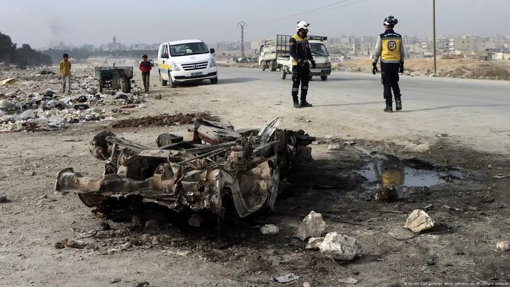 2 killed in a car bomb blast in eastern Syria’s Aleppo