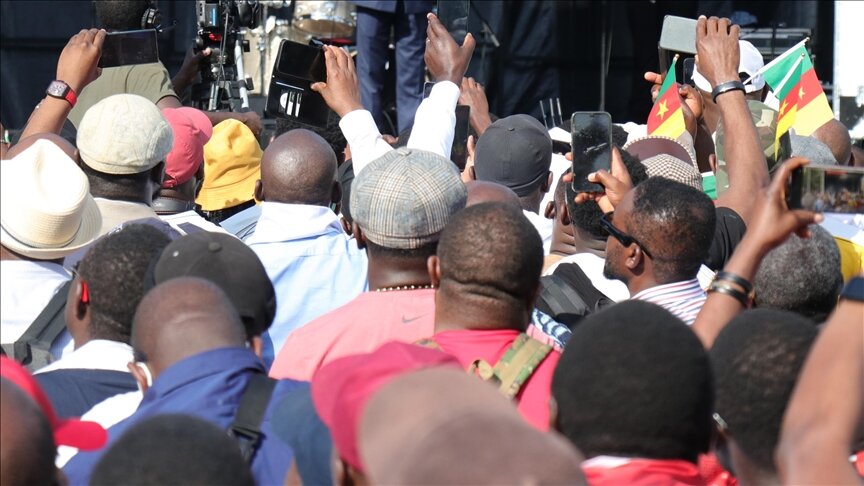 Protests erupt in Cameroon over alleged presidential election
