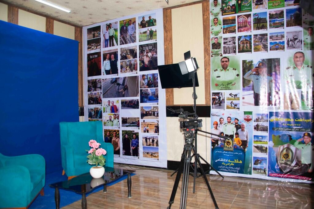 افتتاح استودیو هنری و سینمایی شهدای فرماندهی انتظامی فارس