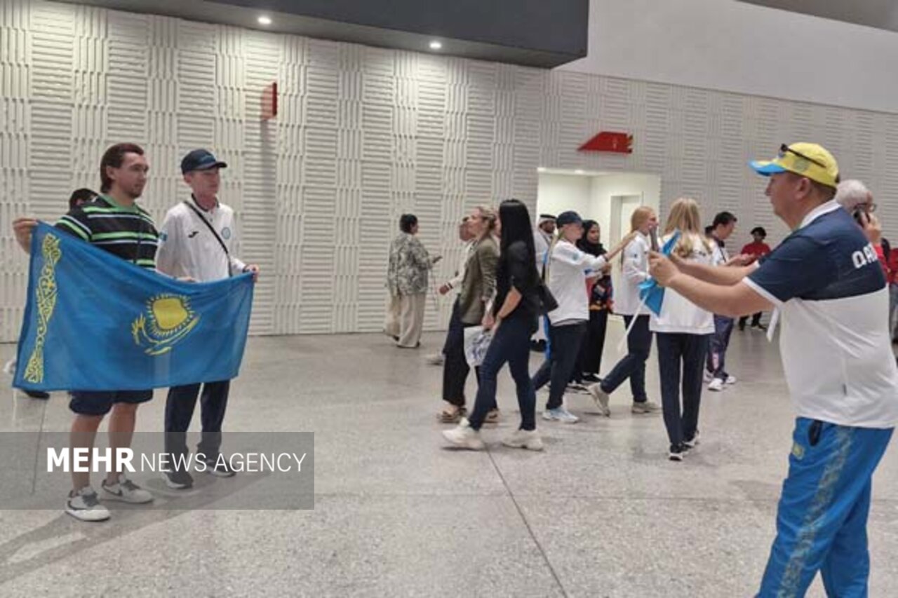 پوشش زنده افتتاحیه بازی‌های آسیایی جوانان؛ حضور پرنشاط جوانان ایران