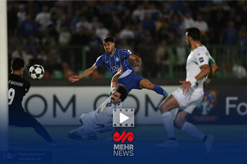 گل های بازی استقلال ۲- ۰ الوحدات