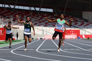 صعود درویشی به نیمه نهایی در دوی ۱۰۰ متر