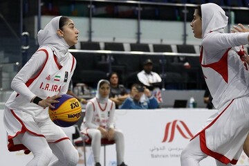 پیروزی مقتدرانه دختران تیم ملی بسکتبال ۳x۳ مقابل امارات