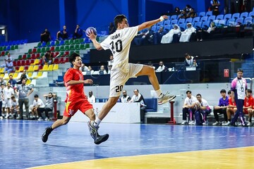 سومین پیروزی تیم هندبال پسران ایران برابر قزاقستان