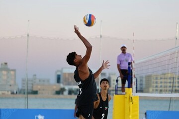 دومین شکست تیم ملی والیبال ساحلی در مرحله گروهی