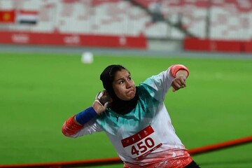 پنجمی عزت آبادی در پرتاب وزنه با ارتقای رکورد شخصی