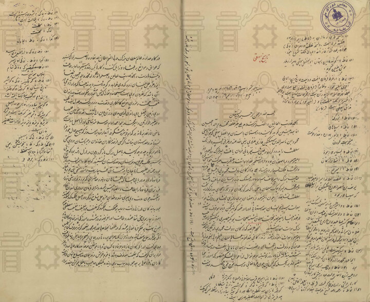 تصاویری از نسخ خطی و چاپی تاریخ بیهقی در کتابخانه مجلس