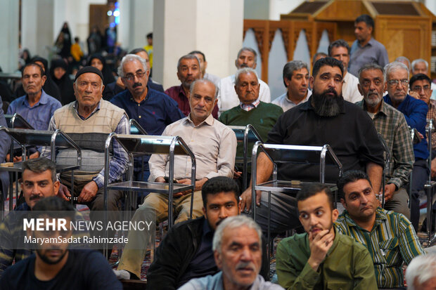 مراسم گرامیداشت شهدای حادثه تروریستی حرم شاهچراغ(ع)