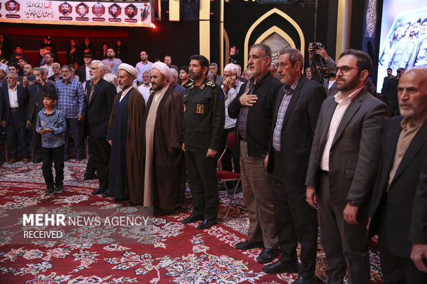 مراسم بزرگداشت سردار شهید حسین همدانی 43