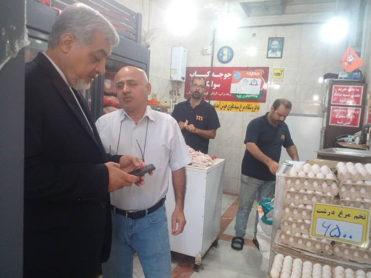 میرغضنفری:حفظ آرامش اقتصادی در گرو نظارت مؤثر و حضور میدانی مدیران است میرغضنفری:حفظ آرامش اقتصادی در گرو نظارت مؤثر و حضور میدانی مدیران است