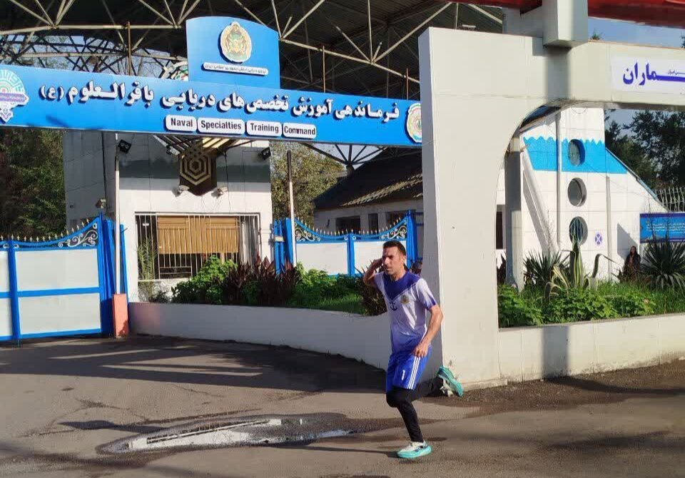 دویدن ۱۸ کیلومتری قهرمان نداجا به مناسبت هفته تربیت بدنی در رشت دویدن ۱۸ کیلومتری قهرمان نداجا به مناسبت هفته تربیت بدنی در رشت