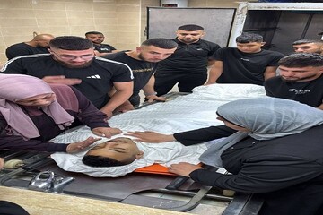 شهادت یک جوان فلسطینی در «نابلس» کرانه باختری