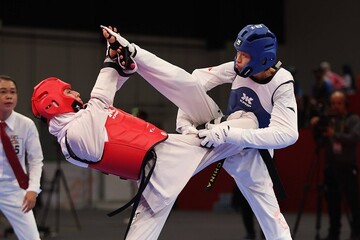 دخترتکواندوکار ایران در یک قدمی مدال قرار گرفت