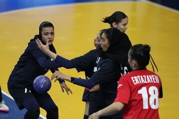 سومین برد دختران هندبال ایران برابر قزاقستان رقم خورد