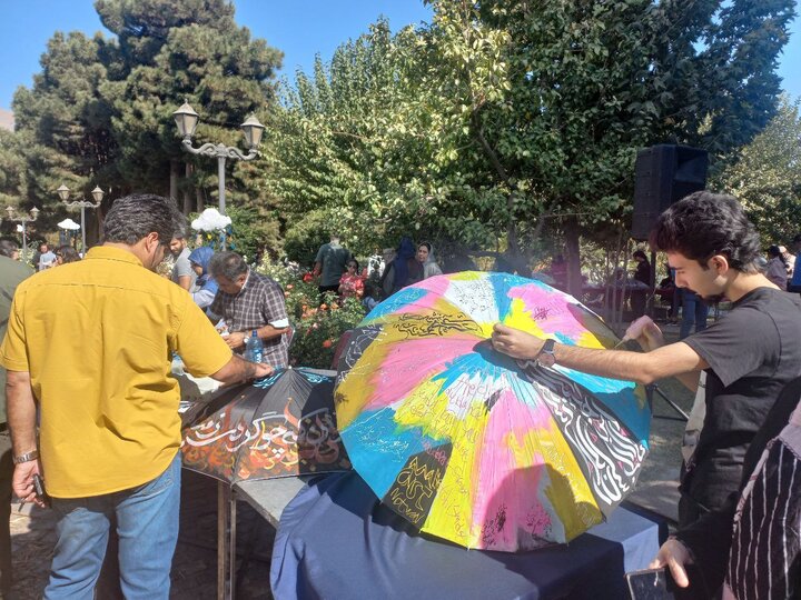 برنامه فرهنگی و هنری در بوستانسمنها؛ استقبال تهرانیها از جشن باران