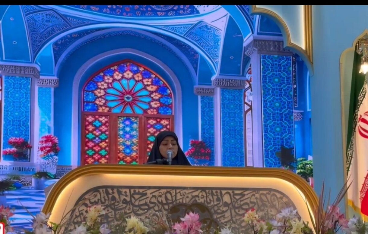 رقابت بانوان متسابق مسابقات ملی قرآن کریم در سنندج