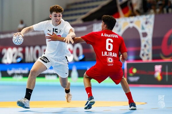 اولین دوره مسابقات هندبال زیر 17 سال قهرمانی جهان - ایران و آلمان
