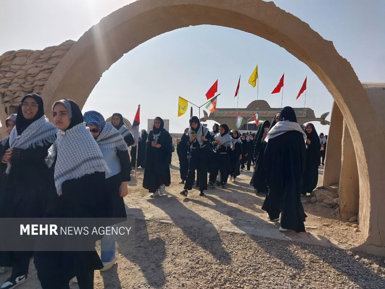 اعزام ۶۲۰ دانش‌آموز بیرجندی به مناطق عملیاتی جنوب کشور