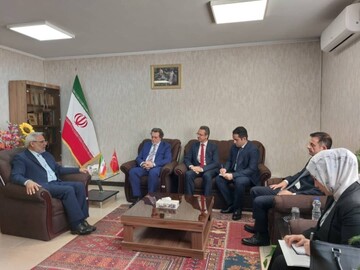 دیدار معاون وزیر دادگستری با هیئت قضایی ترکیه