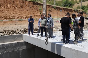 پروژه زیرگذر و روگذر تکیه و چمن سنندج در آستانه افتتاح