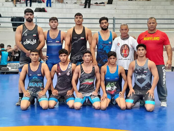 نایب‌قهرمانی کشتی آزاد جوانان بروجرد در لیگ تهران