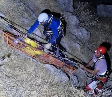 مرگ یک نفر بر اثر سقوط از ارتفاعات منطقه «تنگ سیاب» کوهدشت