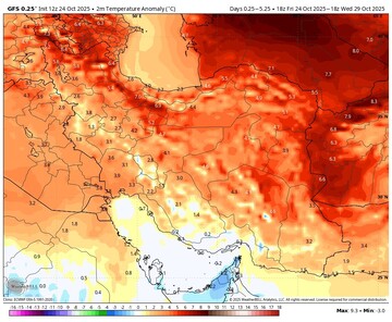 رکورد گرما در ۳ استان شکسته شد؛ پیش‌بینی زمستان گرم‌تر از حدنرمال