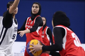 دختران بسکتبال ایران به یک‌چهارم صعود کردند