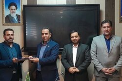 مراسم تکریم و معارفه مدیر آموزش و پرورش دماوند برگزار شد