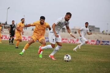 شکست و تساوی نمایندگان فوتبال هرمزگان در هفته دهم لیگ یک